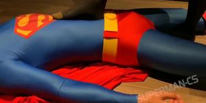 Superman tortured by Kryptonite