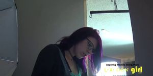 PUNK CHICK FUCKED DURING AUDITION CASTING