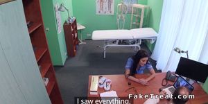 Doctor fucks nurse and patient in same day
