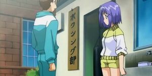 Nena inocente de la escuela hentai seduciendo a su alumna - video 1