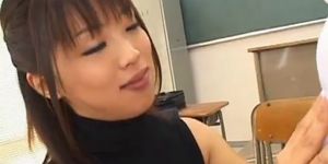 Bunko Kanazawa Naughty Asian teacher part2 - video 2