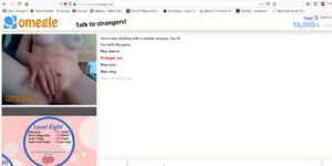 Horny Girl just wants to Fuck Pillow and Dildo on Omegle