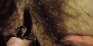 Very Hairy Pussy Fuck - video 2