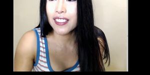 Asian Girl makes Fun of my Tiny Cock in Freechat. SPH