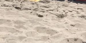 Hot girl at the beach part 4