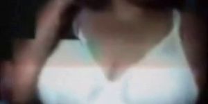 Sri Lankan lady showing to web cam 2 - video 2