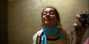 Petite Natasha girl naked at toilet - video 4