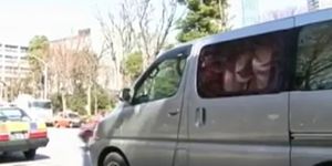 Fucking In A Van In Public Gets part2