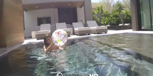 FantasyHD - BlowJob in the pool by Michelle Martinez (Michelle Rodriguez)