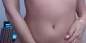 Puta de instagram se desnuda en vivo