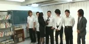 Natsumi kitahara gets fucked by four men part4 - video 1