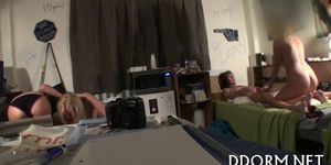 Naughty and wild dorm fucking - video 35