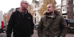 Dutch whore rides cock - video 1