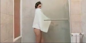 Masturbating After Shower BVR