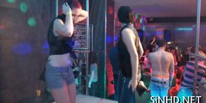 Sensational and wild orgy party - video 21