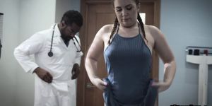 Doctor Tyler had his first anal experience with patient Maddy