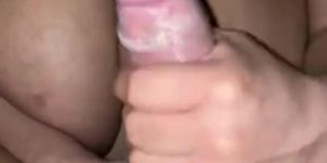 Wife Strokes My Dick And Balls Till I Bust