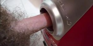 The vacuum cleaner hole and cumshot inside