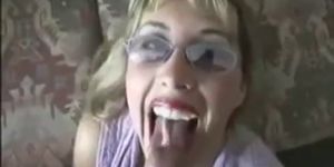 Housewife Facial Compilation - video 1