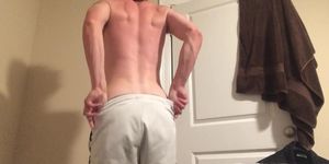 Amazing Stud Jerks Big Dick And Shows Sexy Ass