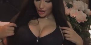 Huge Boobs Babe Rides And Sucks Her Dildo