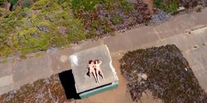 Caught! Drone-porn Shows Couples having Sex