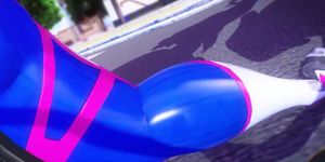 D.va Full body/Belly Expansion by Imbapovi - Tnaflix.com