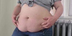 Jiggle Belly Caressa (Fetish Fatale, Katie Cummings)
