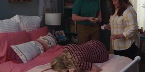 Tickle scene Meg Donnelly from American Housewives