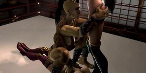 Sheeva Cowgirl Double Penetration Screw And Suck 3D Anim Sound