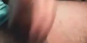 LATINO WITH THICK FAT UNCUT COCK CUMS THICK LOAD