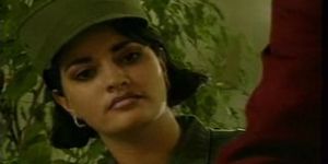 Кубинские армейские девушки