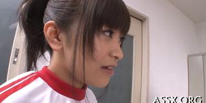 Fantastic Japanese anal toying - video 1