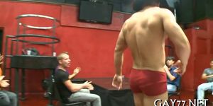 His ass fucked by stripper - video 35