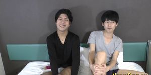 Japanese twink gets anal - video 1