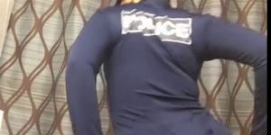 Pawg officer booty