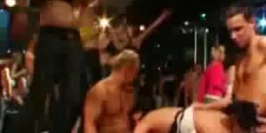 Girls Get Naked And Screw At Wild Male Strip Club Party