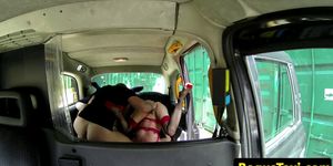 Euro sluts assfucked and asstomouth in cab
