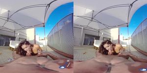 BaDoink VR Outdoor Sex With Squirting Latina Susy Gala VR Porn (Susi Gala)