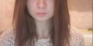 Hot teen show her beautiful body on webcam