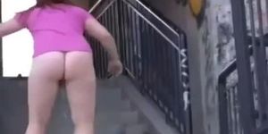 Stepdaughter get caught squirt In public