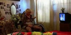 Granny Takes a Bottle and Dick! - video 1