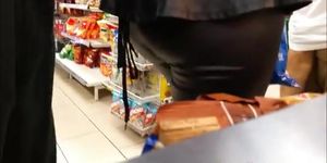 Groping Unsuspecting Woman at Store
