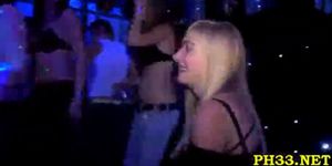 Bitches found tiny dick in club - video 11