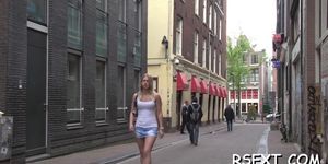 Dude gets amsterdam service - video 6