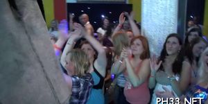 Tons of group sex on the dance floor - video 7