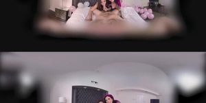 Joanna Angel And Abella Danger Fucking Big Cock In Virtual Reality