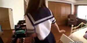 Japanese Girls fucking hot jav private teacher in living room.avi