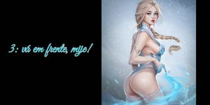 Elsa Frozen Hentai JOI Pt Br (CEI, Pissplay, Assplay) EXTREME