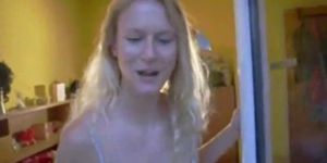 Blonde girlfriend fucked hard - video 2